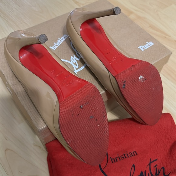 Christian Louboutin New Simple Pump 120 Patent Calf - Size 39 - Picture 4 of 9